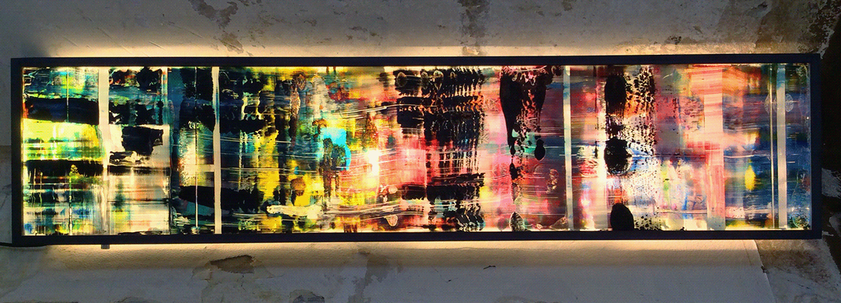 ESCAPE TO MARS light-box