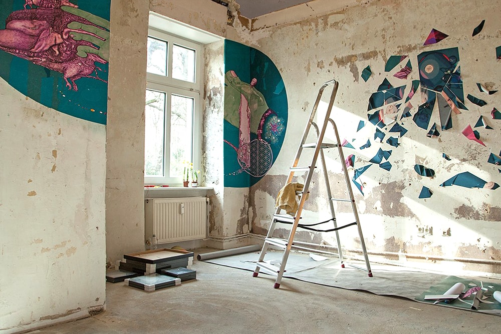 wheat-pasting