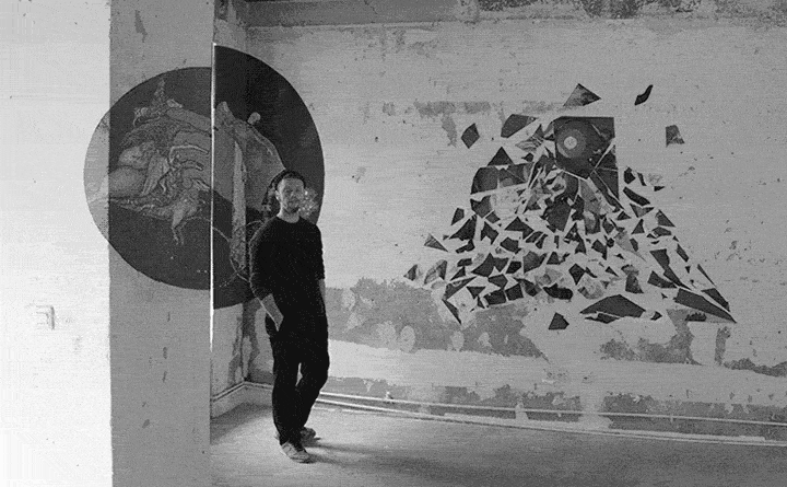 a little fun w/ hand in my pocket @ Shaping Clouds Berlin (2016)