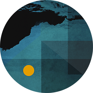 An abstract graphical void